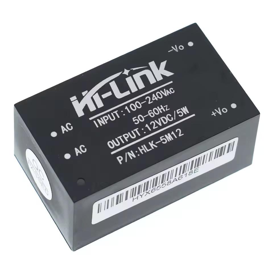 

HLK-PM01 HLK-PM03 HLK-PM12 AC-DC 220V to 5V/3.3V/12V Mini Power Supply Module Intelligent Household Switch HLK-5M05 5M03 5M12