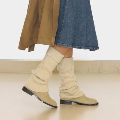 Winter Leg Warmers / Cash Mix / Rib / St Beige