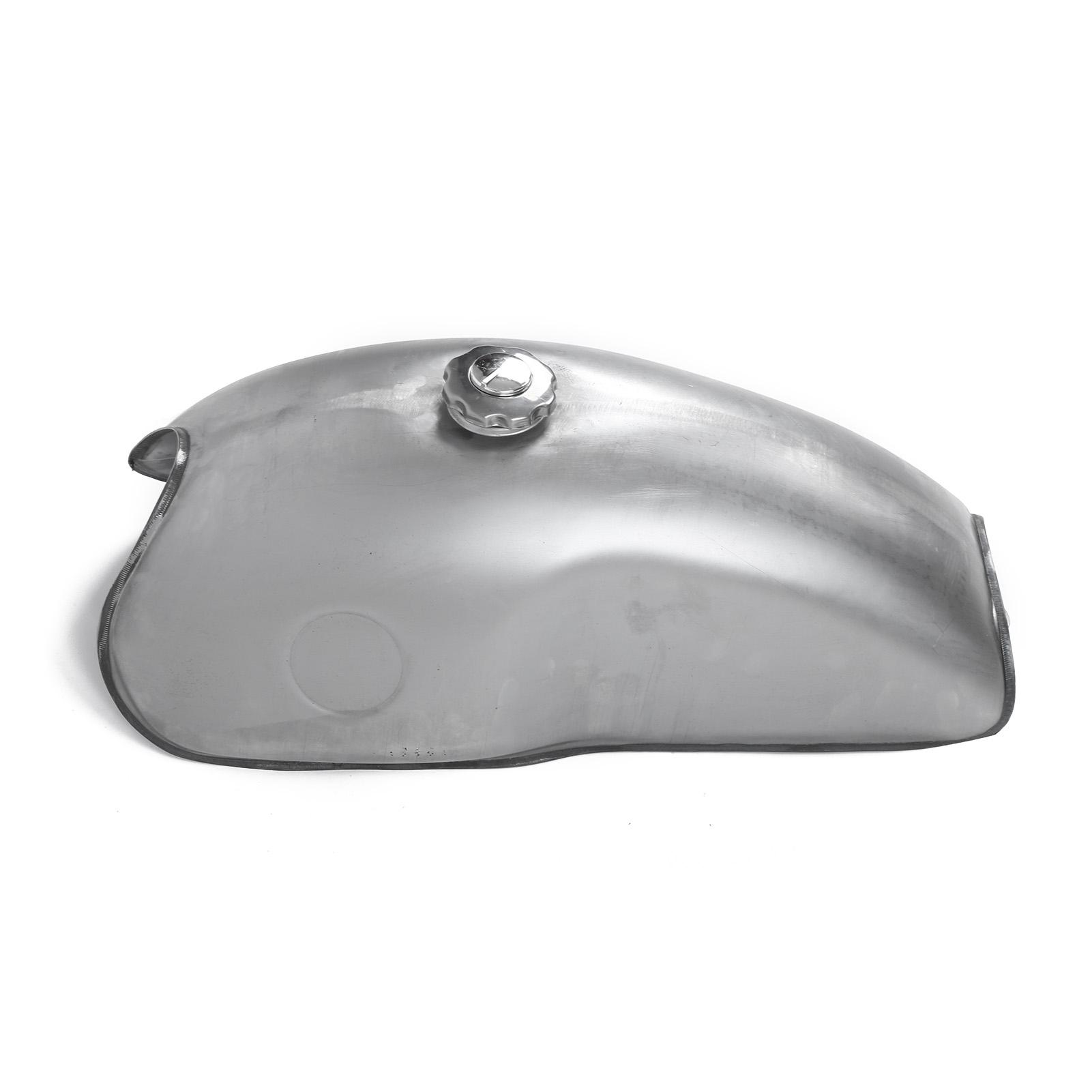 Universal Motorcycle Fuel Tank 10L 2.6 Gallon Iron Unpainted Replacement for Yamaha SR125 SR250 SR400