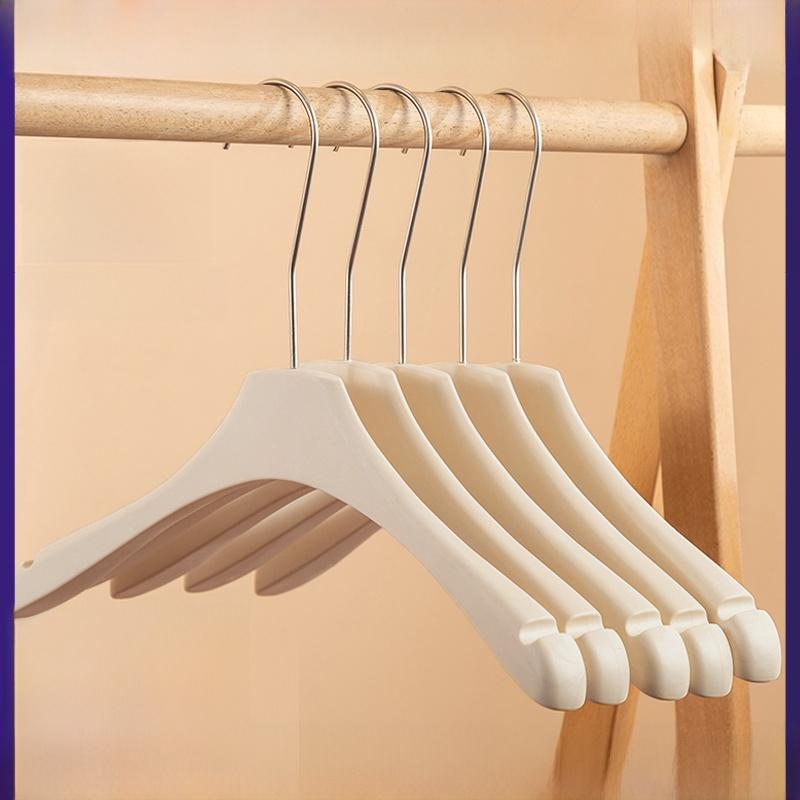 No-Trace Plastic Clothes Hangers for Clothing Stores Home Use Adult Modern Sle Iron Hook Anti-Slip Design Wardrobe Storage