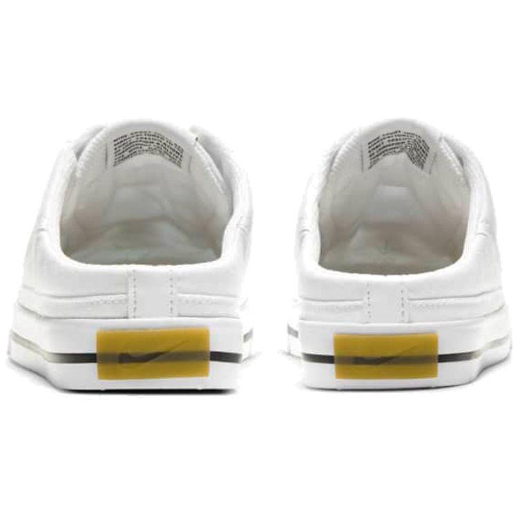 Nike Court Legacy Mule White Women Sneakers Black Gum-Light-Brown DB3970-100