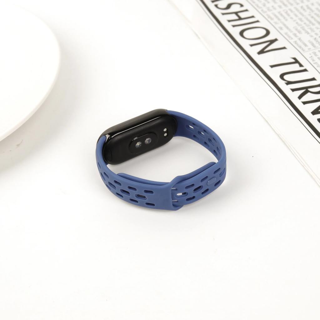 Silicone Strap for Xiaomi Mi Band 10 Accessories Sport Breathable Bracelet Wristband Belt Pulseira Correa for Xiaomi Mi Band 9 8