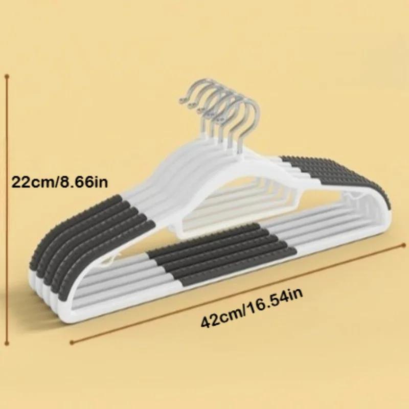 10/20pcs Heavy-Duty Non-Slip Hangers- Extra Thick Rotating Shoulder Design for Wet/Dry Clothes, Space-Saving Closet Organization