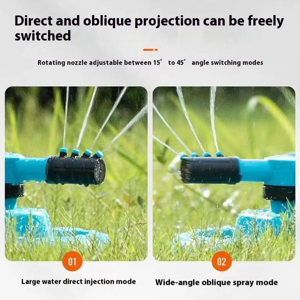 360° Sprinklers Irrigation Garden Lawn Sprinkler Automatic Watering Plants Rotary Gardening Supplies Agricultural Grass Fountain Nozzle