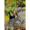 1pc Frameless Claude Monet Artworks Interesting Cute Black Cat Lotus Pond Poster Canvas Paintings for Living Room Home Decor