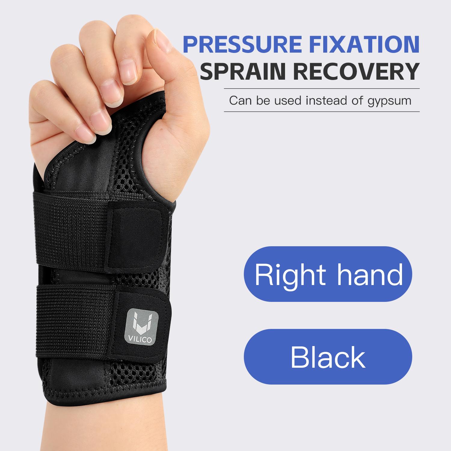 

2025 Wrist Brace for Carpal Tunnel Support Brace with Splints Hand Support for Arthritis Tendonitis Sprain Injuries Wrist Pain S/M