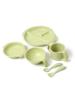 iiwan Meal Leaf One Size (Kodomo Beams) Children's Beams/Tableware Kids' Set, Green,