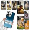 Horses Running Phone Case For iPhone 17 Air 14 13 12 16Pro Max 15  Plus Cover Shell Max Coque