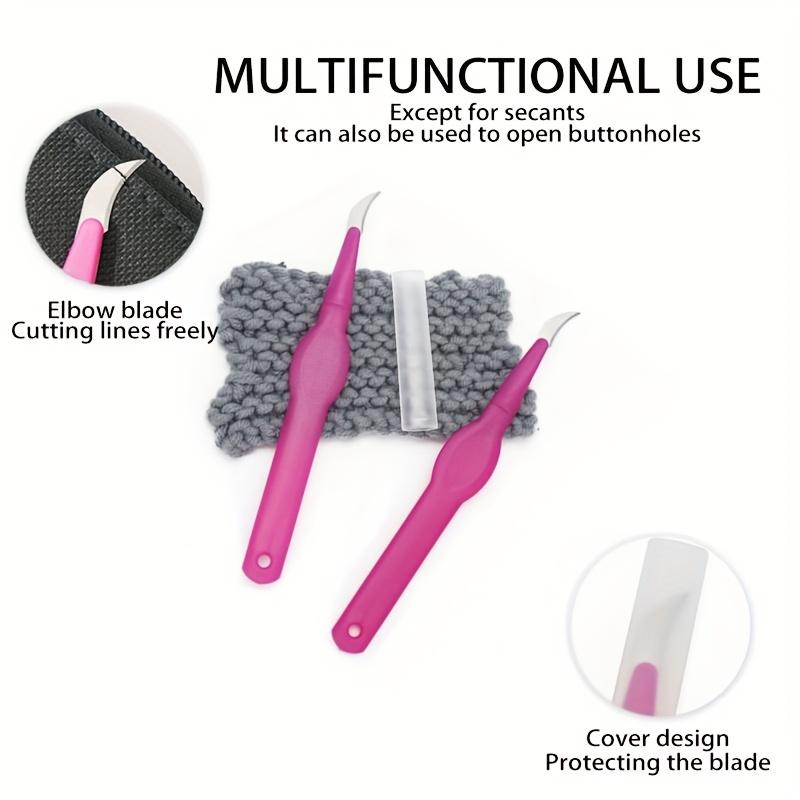 1pc Sewing Seam Ripper Plastic Handle Seam Ripper Seam Ripper Thread Cutter for Sewing Craft Needlework Tool