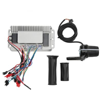 48V 60V 1000W Sine Wave Brushless Motor Controller 3 Mode with LCD Panel Twist Throttle Grip