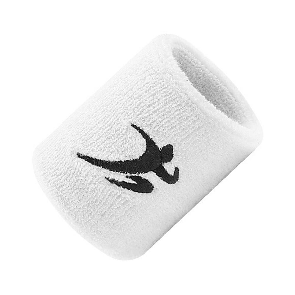 

REXCHI HW03 1Pc Sports Breathable Wrist Wrap Strap Elastic Wristband Tennis Badminton Wrist Carpal Brace Protector White