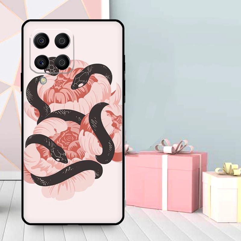 The Snake and Fern Case For Samsung Galaxy M16 M31 M21 M13 M33 M53 M15 M35 M55 M36 M56 M12 M32 M52 M14 M34 M54