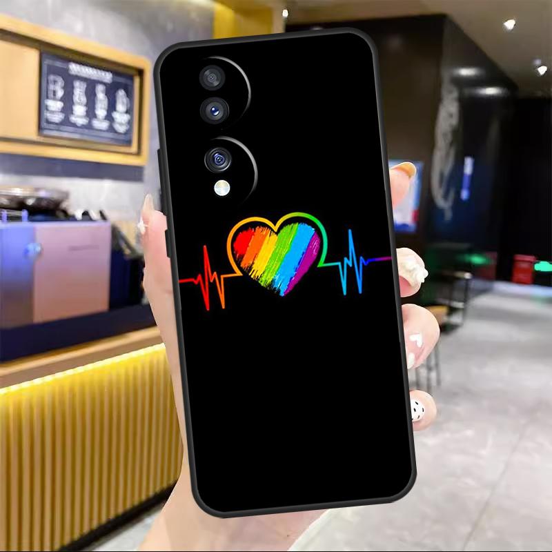 LGBT Pride Rainbow For Honor Magic 5 6 7 8 Pro Case For Honor Win RT 50 70 90 200 400 Lite X8c X8b X9b X9c X9d