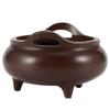 Fine Copper Incense Burner Holders with Three Legs Household Crafts Buddhist Supplies