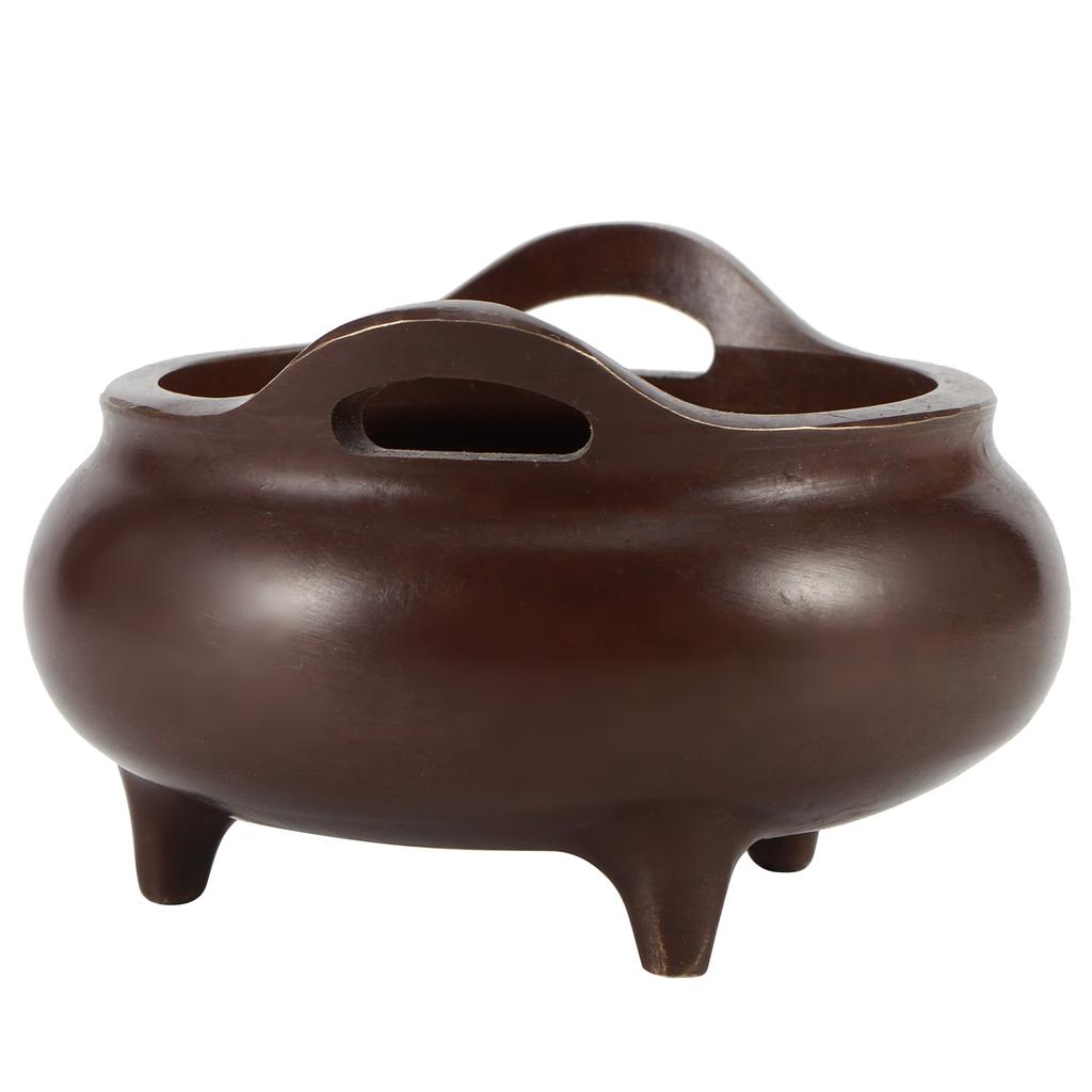 Вишукані мідні підставки для пахощів на трьох ніжках, побутові вироби, буддійське приладдя