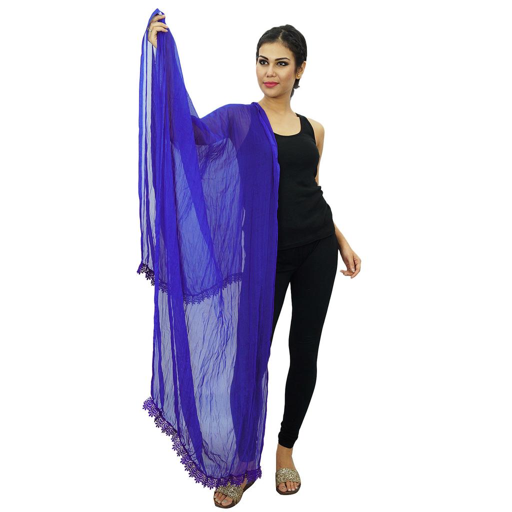 Chiffon Mischung Schals Dupatta Frau Chunni Indische Stola Werfen Sarongs Wraps