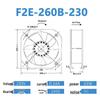 Shanghai Repp 230V Axial Flow Cooling Fan for F2E-260B/162B/320B Distribution Box Cabinet