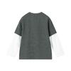 B.Duck Boys' Long-Sleeve Fake Two-Piece T-Shirt