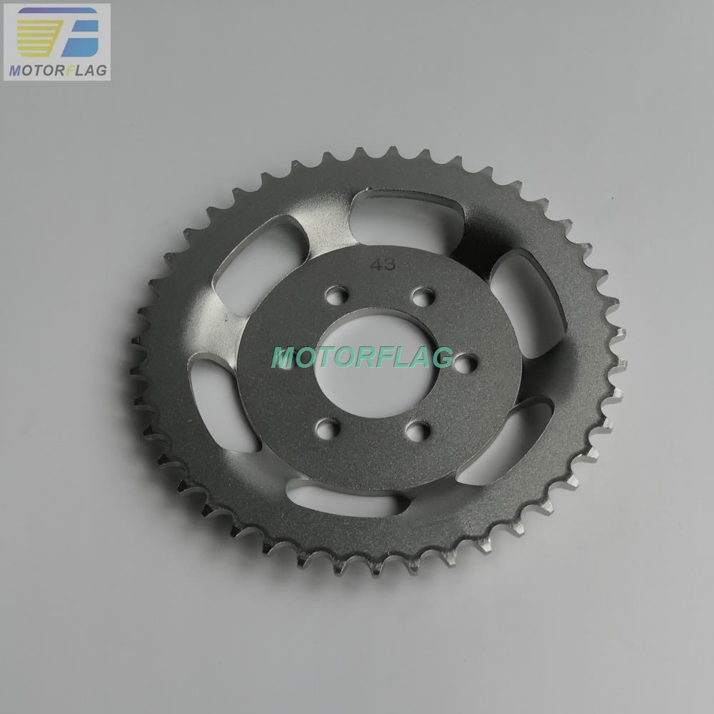 Rear Sprocket 520-43T for Benelli TNT25 TNT 25N BN251 TRK251 Leoncino 250