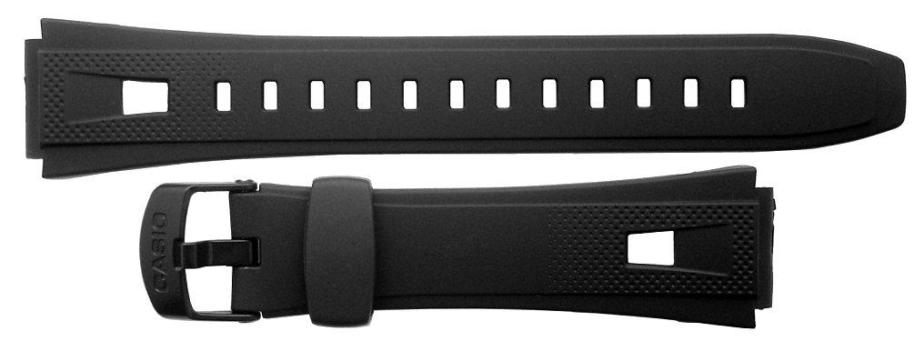 

Casio W Black Resin Replacement Watch Strap aq-190 чёрный