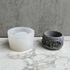 Small Flower Pot Silicone Mold Diy Succulents Concrete Flower Pot Vase Plaster Cement Clay Mold Plant Holder Mold