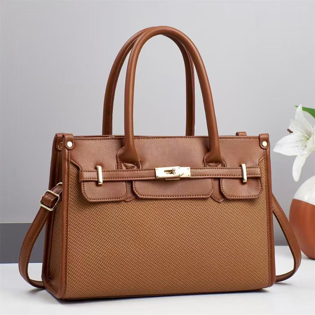 

Нова сумка-тоут для поїздок на роботу, висококласна, великої місткості, жіноча сумка, сумка жіноча у стилі легкої розкоші, робоча сумка-тоут .