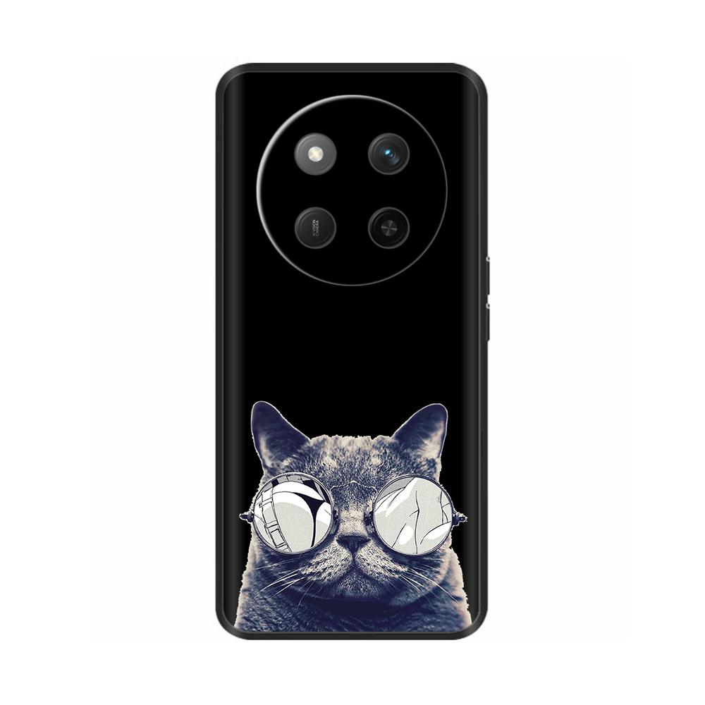 Luxury Case For Honor X60 5G Cover Para Silicone Print Animal Soft Phone Cases for Huawei Honor X60 Pro Colorful Flowers Painted