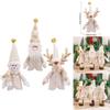 Christmas Santa Claus Snowman Deer Bottle Cover With Plush Foam Material For Holiday Table Decor