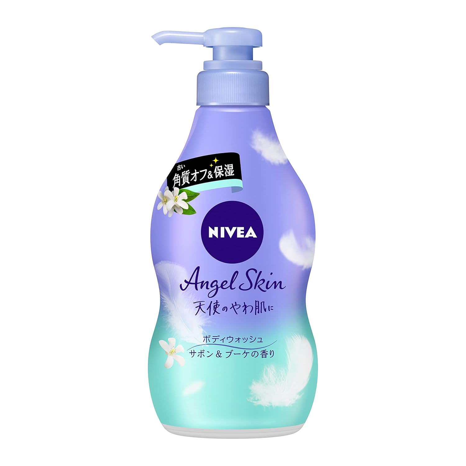 Nivea Angel Skin Body Wash Sabon Bouquet Fragrance Pump 480ml