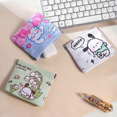 Unisex Datenkabelaufbewahrung & Make-up-Tasche mit automatischem Verschluss – Tragbares Münzfach