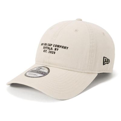 New Era 9Twenty Long Visor ONSPOTZ Easy Snap Duck Cotton Cap with Company Logo Cap, Exclusive, Stone, M/L,