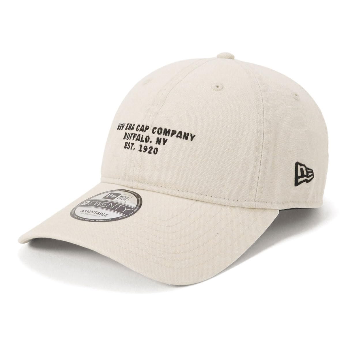 

Кепка 9TWENTY с длинным козырьком ONSPOTZ Custom Made Stone 9Twenty с длинным козырьком, легко защелкивающаяся кепка из утиного хлопка с логотипом компании [New Era] L/XL