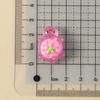 10Pcs Mini Resin Glowing Cartoon Fruit Turtle Small Ornament Doll House Scene Model Toys Play House Desktop Decorations