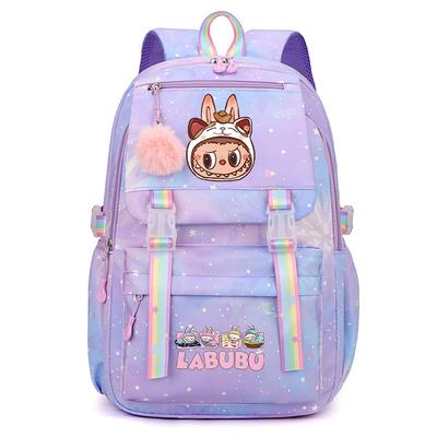 Cute Printed Backpack Teenger Student Kid Girl Boy Schoolbag Bookbag Women Large Capacity Waterproof Schoolbag Travel Bag
