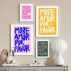 Modern Prints More Amor Por Favor Quotes Wall Art Prints Canvas Painting Poster Pictures For Living Room Home Decor