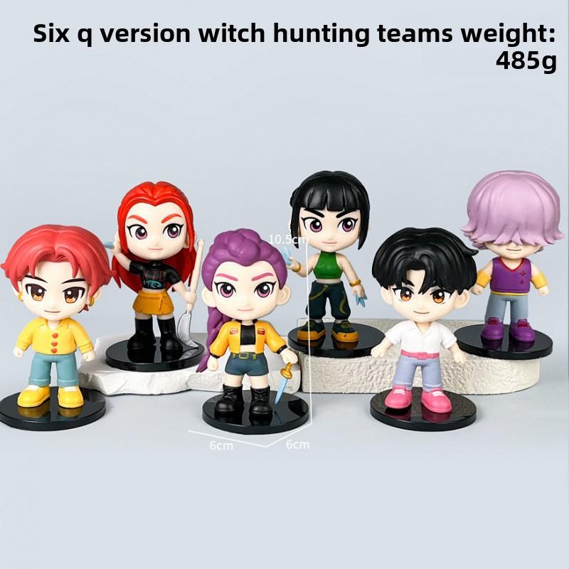 K-Pop New Demon Hunter Girl Group Men's Group Figure Model Blind Box Tide Play Doll Ornament