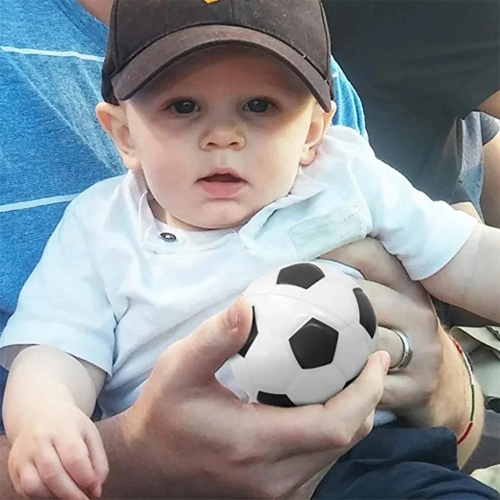 3/4pcs Anti Stress 63mm Basketball Baseball Soft Football Tennis Foam Sponge Decompression Vent Stress Balls Soccer  Foosball