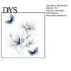 Peel And Stick Ink Wash Wall Decor Ink-Washed Blue Floral Stickers with Butterflies, Delicate Lily Decals for Living Room Bedroom Glass Windows,