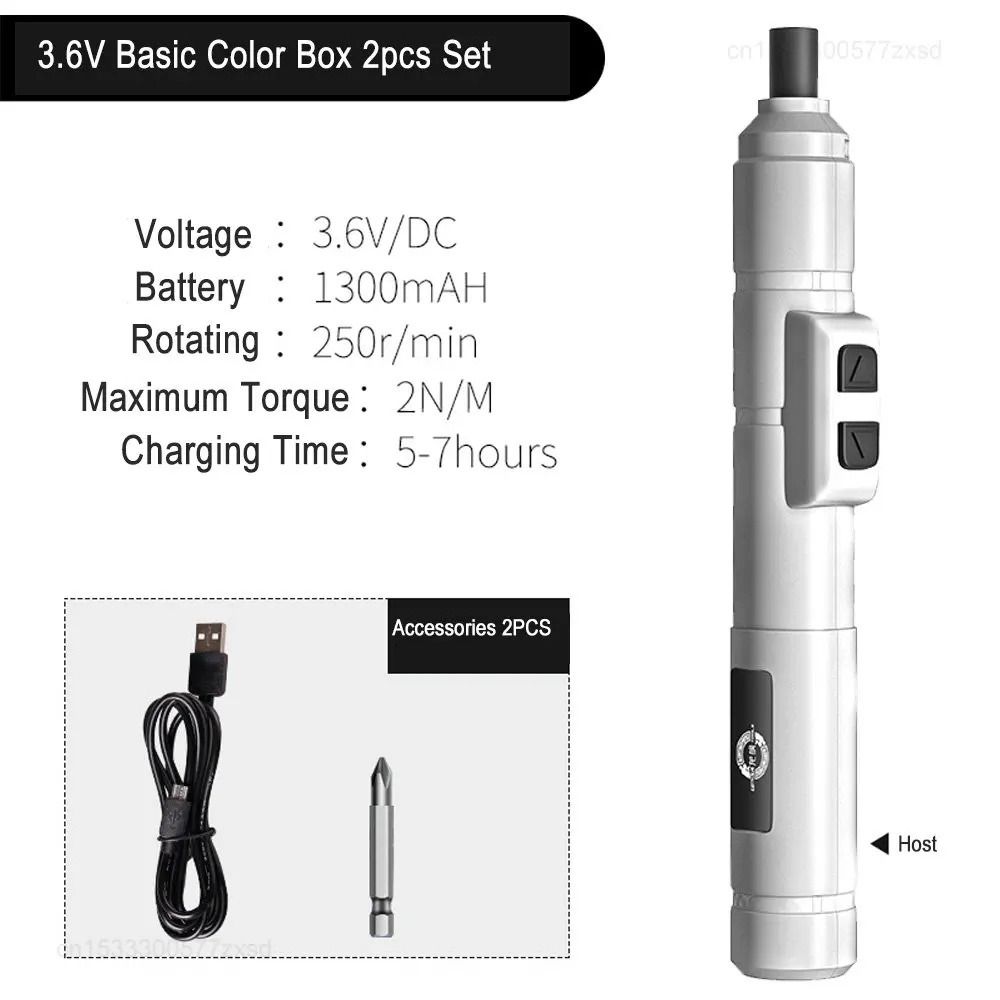 Wireless Electric  Screwdriver Pen Rechargeable Electric Drill Power Drill  Maintenance