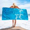 Beach towel printed bath towel absorbent beach towel