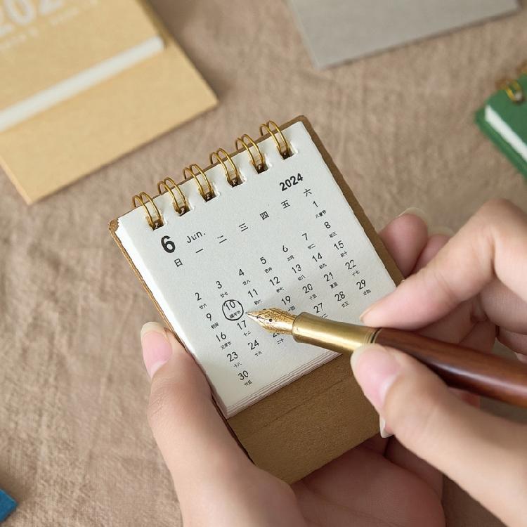 2025 Desk Calendar Mini Calendars With Smooth Writing Paper Essential For Desk Decoration And Time Management