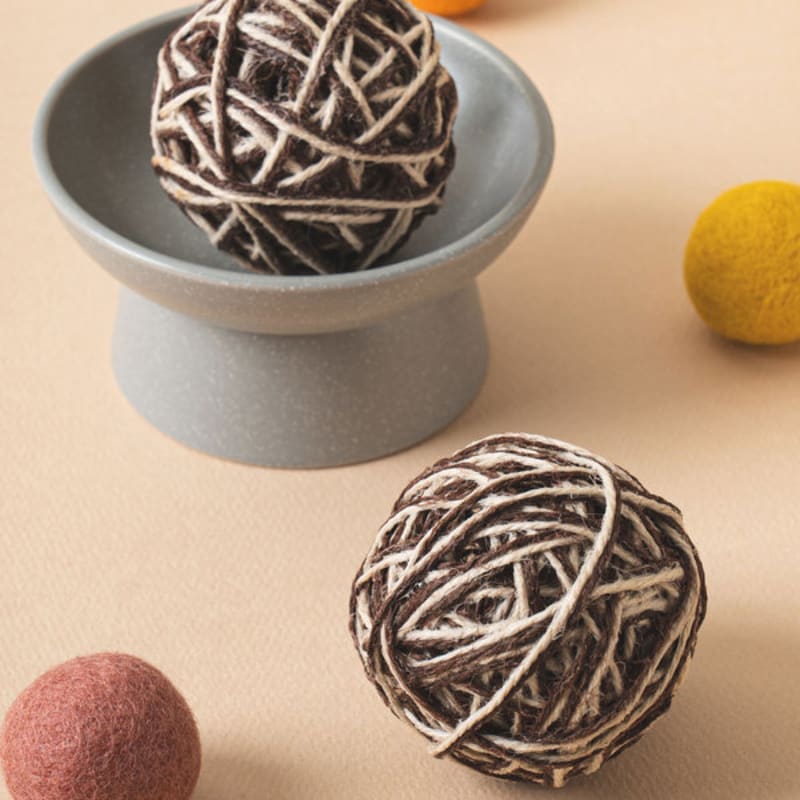 [Domácí mazlíček] Jutový míč pro kočky