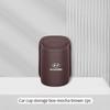PU Leather Car Door Edge Storage Box Cup Holder Hyundai IX35 I20 I40 Accent Tucson Kona Elantra Sonata Genesis In-Car Trash Can KK9