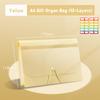 Vertical A6 Bill Storage Booklet Strap Design A6 File Folder  Receipt Collection
