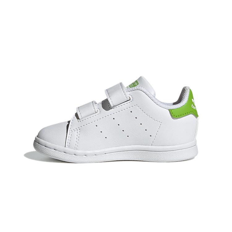 Kermit Žabák x Adidas Originals STAN SMITH Cf I Nízké Skateboardové Boty Bílé Zelené Pro Kojence a Batolata FZ1156
