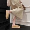 Casual version of baotou half slippers women's summer new outer wear one pedal lazy woven pig cage cool slippers