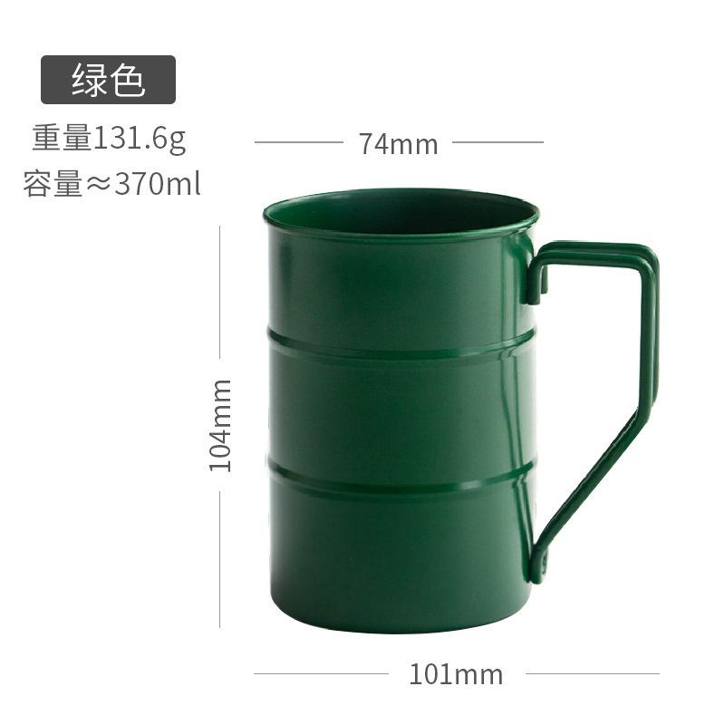 Outdoor Mug 304 Stainless Steel Mug Vintage Large Capacity Liquor Mug Creative Camping Beer Mug