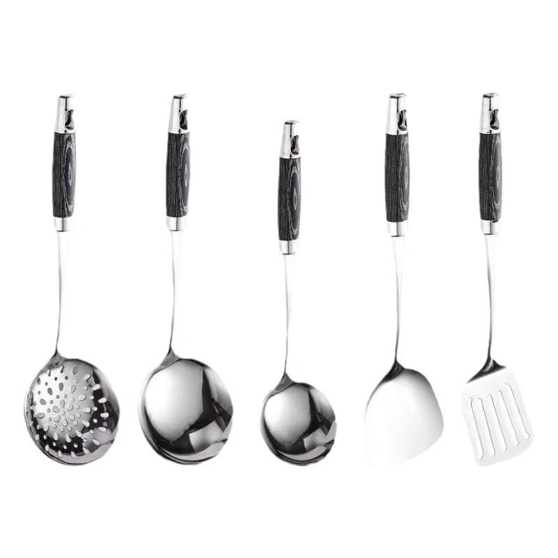 Ruhan Non-Stick Stainless Steel Soup Ladle Set