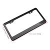 Durable Carbon Fiber Pattern License Plate Bracket US Vehicles License Plate Mount Perfect Choice for Auto Enthusiasts