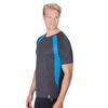 Cona Sports Mens Pace Tech Contrast Panel T-Shirt
